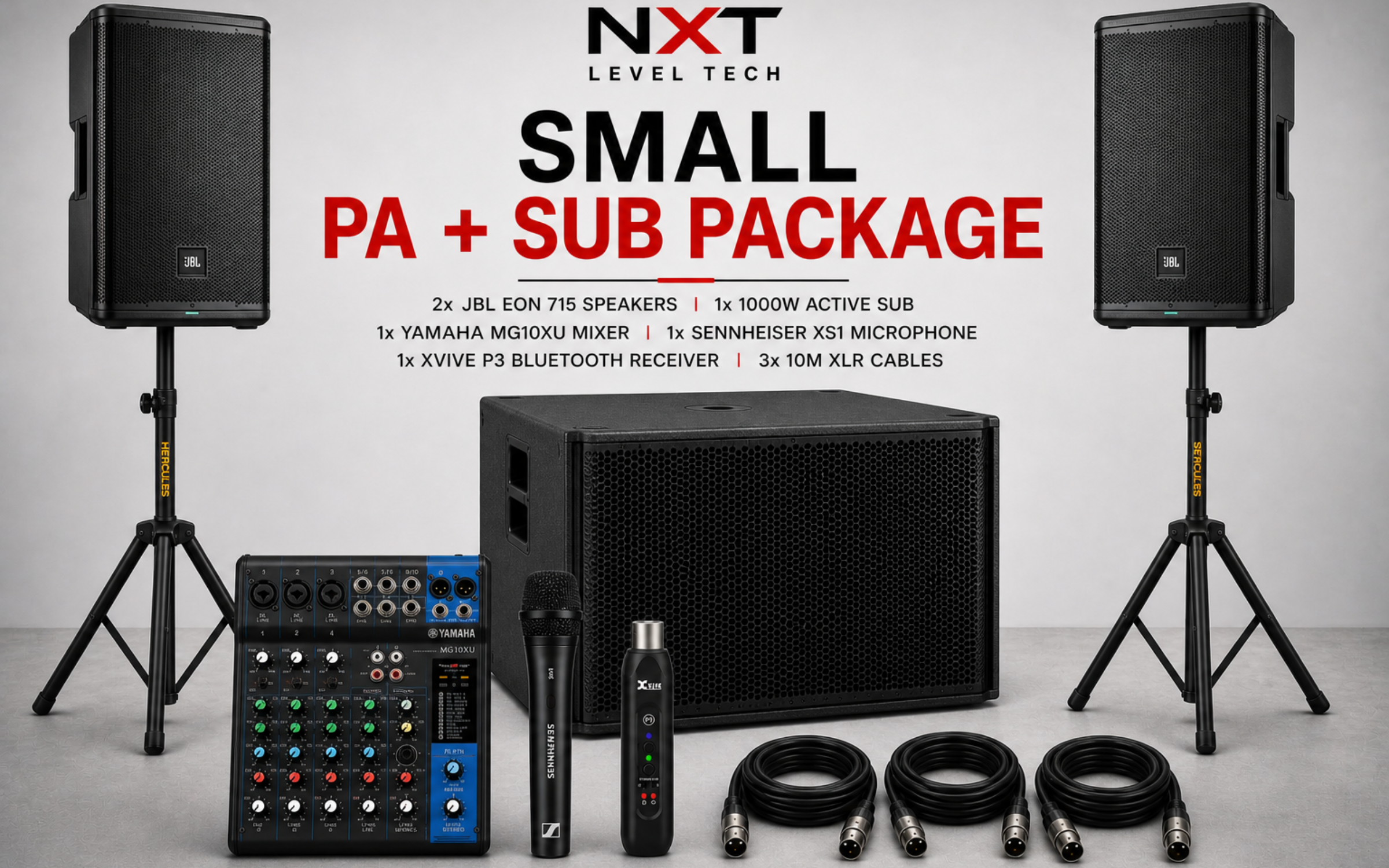 Small PA + Sub Package
