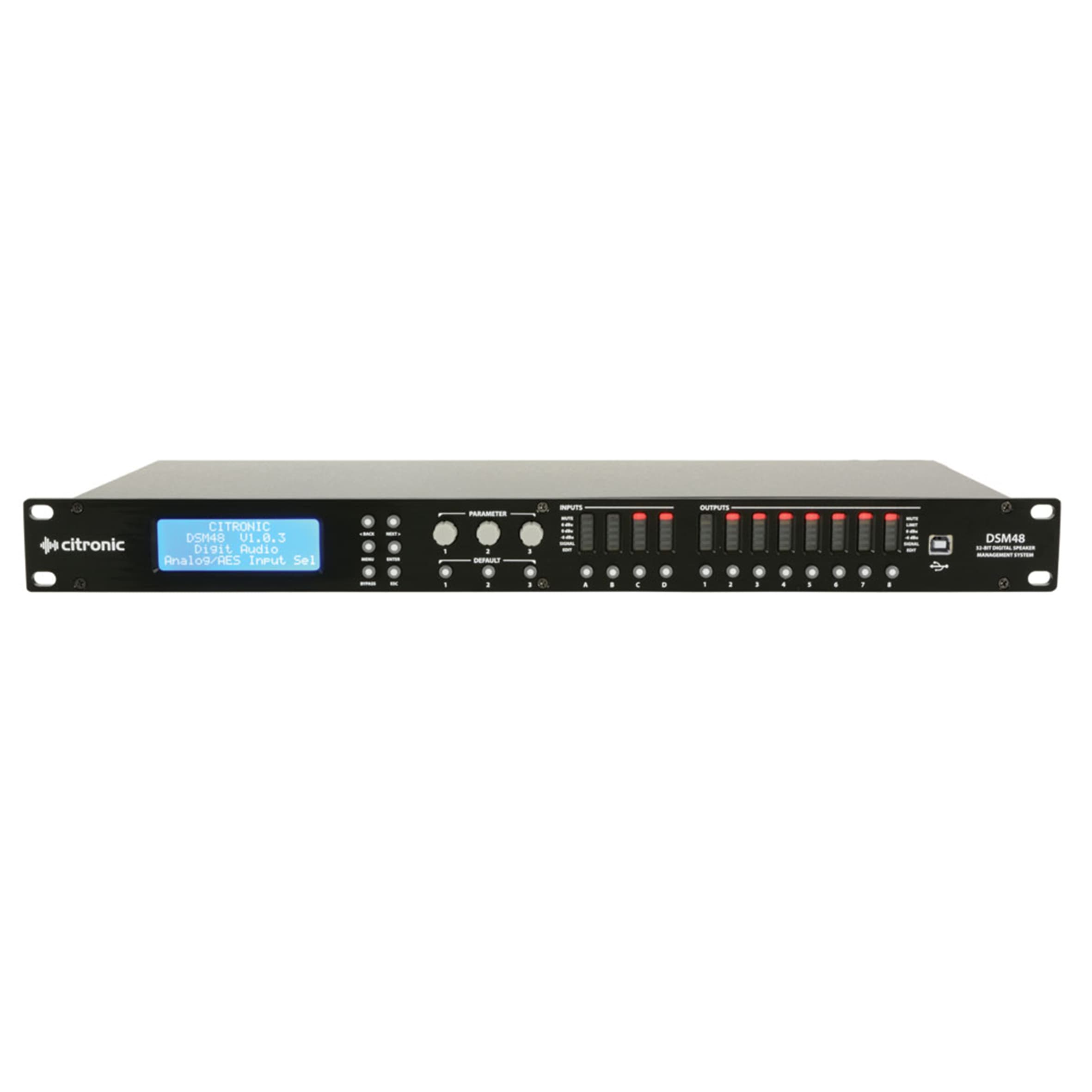 CITRONIC - DSM48 DIGITAL SPEAKER MANAGEMENT SYSTEM